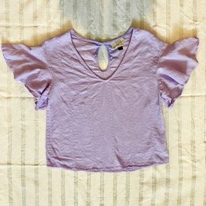Lavender Blouse